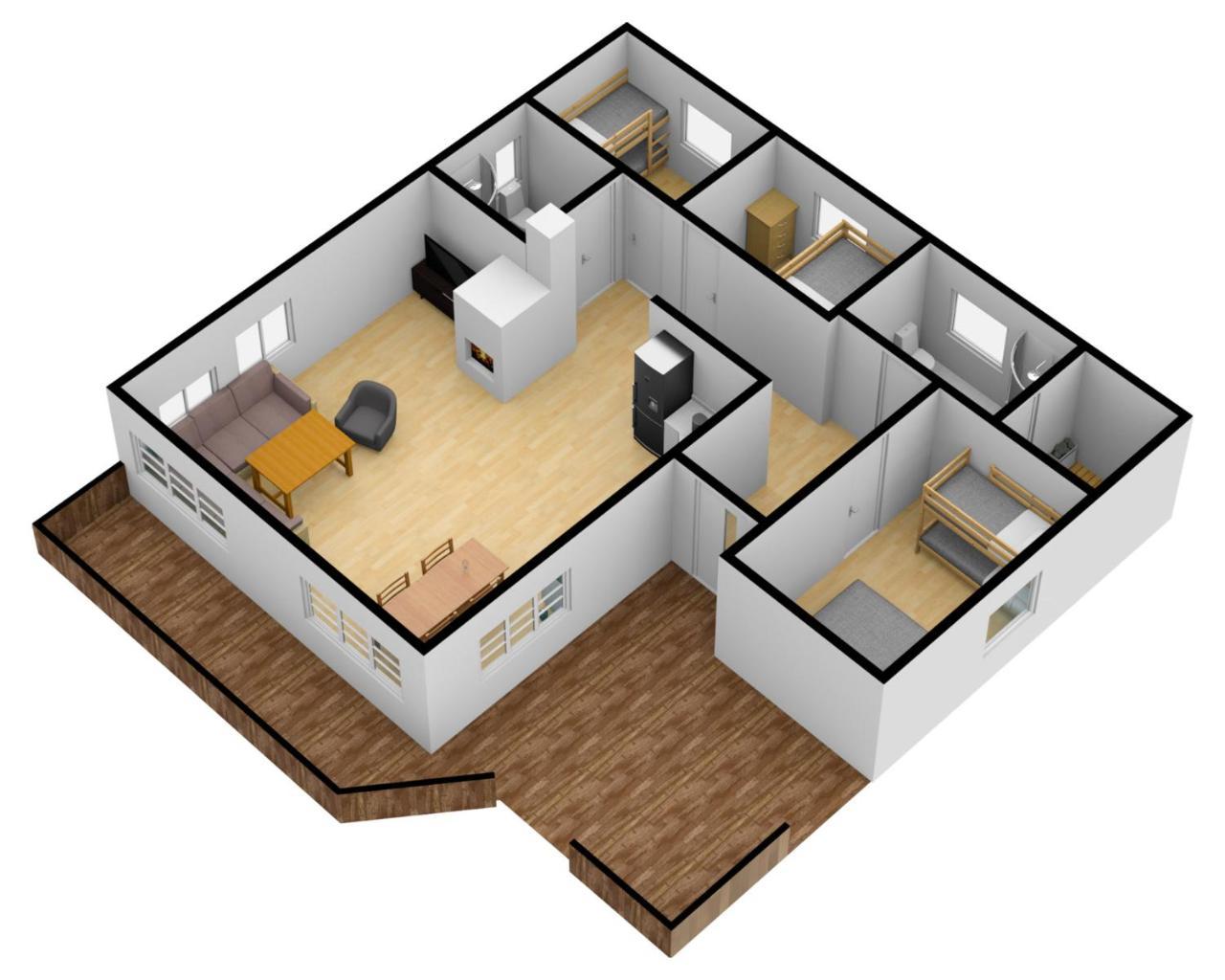 Knuts Hyttegrend Beitostolen Habitación foto